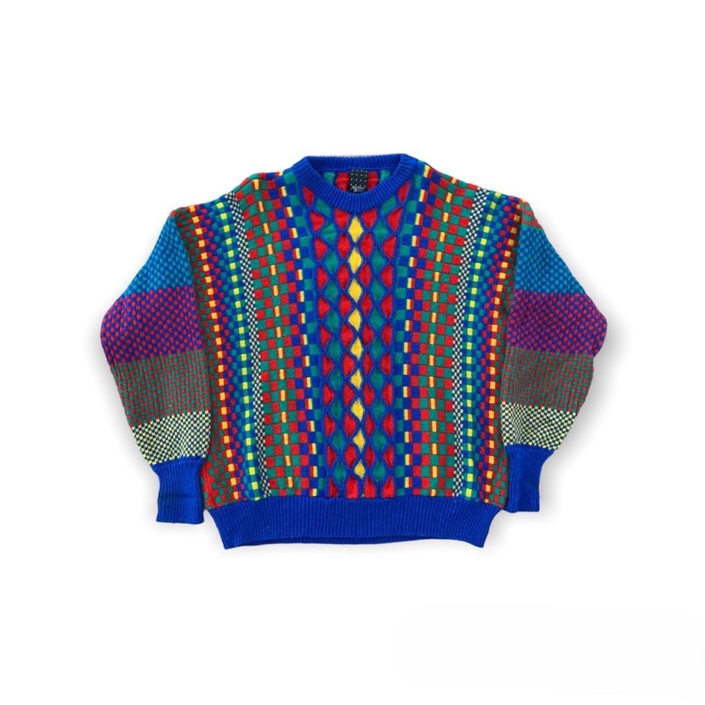 Vintage Coogi style sweater